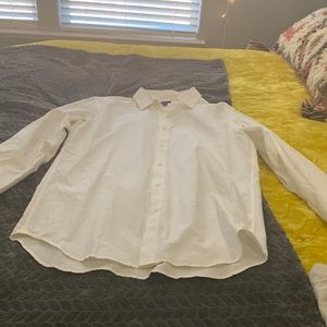 Banana republic men’s long sleeve button down formal dress shirt